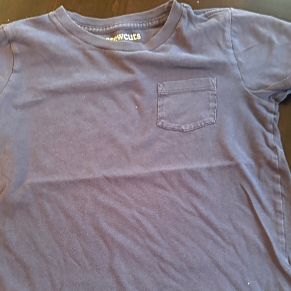 Crewcuts Blue Short Sleeve Tee with Pocket - Picture 3 of 3